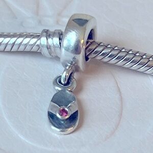 Pandora Flip Flop Pink CZ Dangle Charm